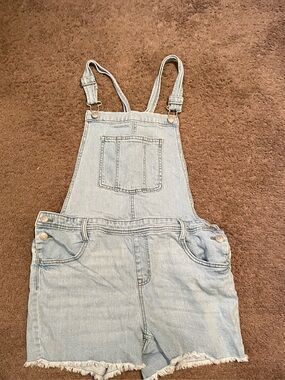 Cat & Jack Light Blue Denim Overalls